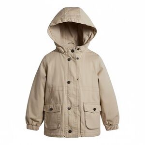 Old Navy Kids Tan Hooded Raincoat